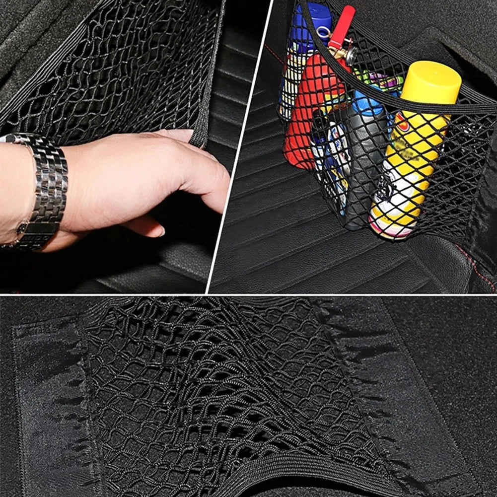 Rear Seat Elastic Net Organizer for