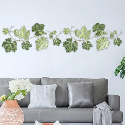 Vibrant Ivy Green Wall Stickers for Home Decor Enhancement