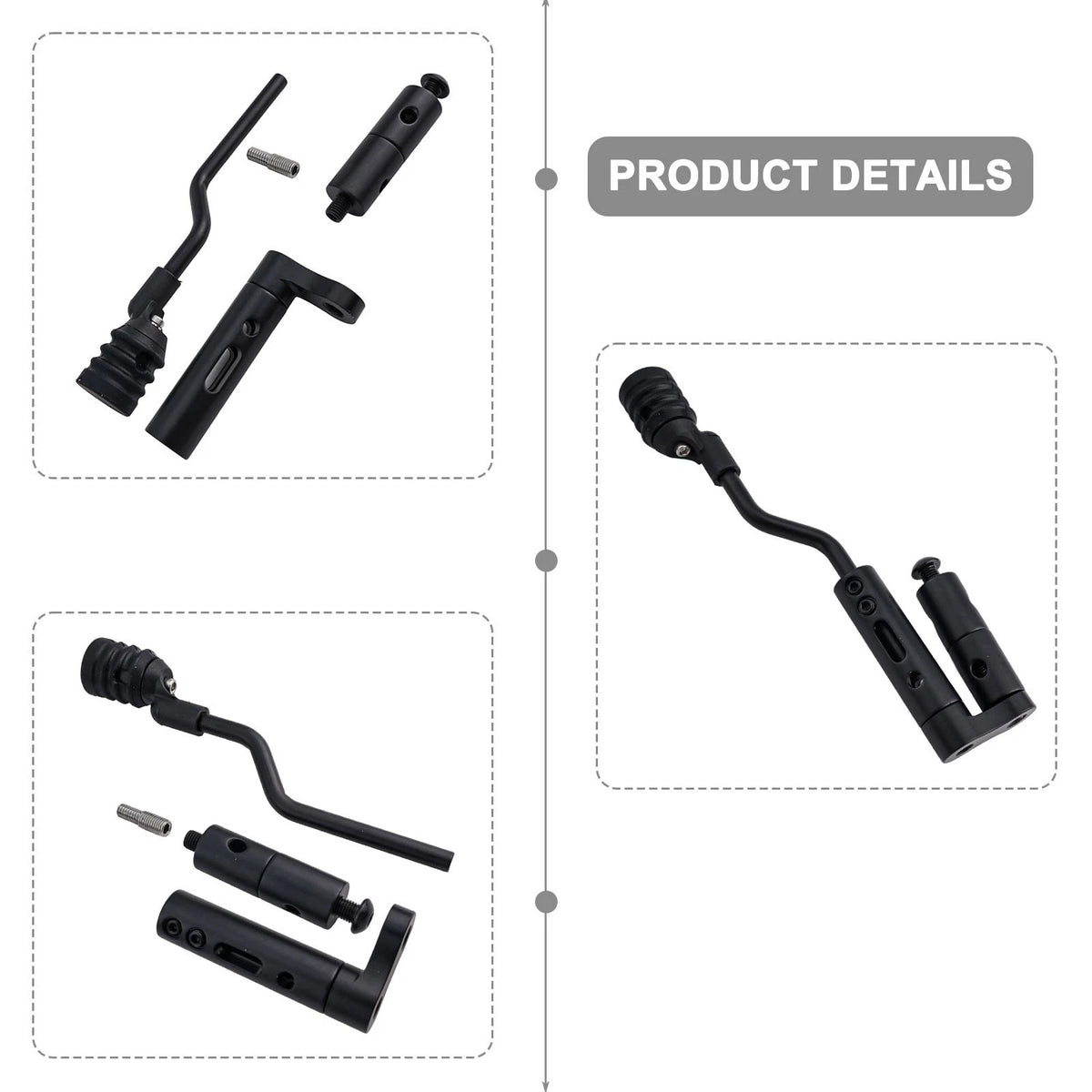 Bow String Suppressor for Compound Bow - Reduces Vibration & Noise