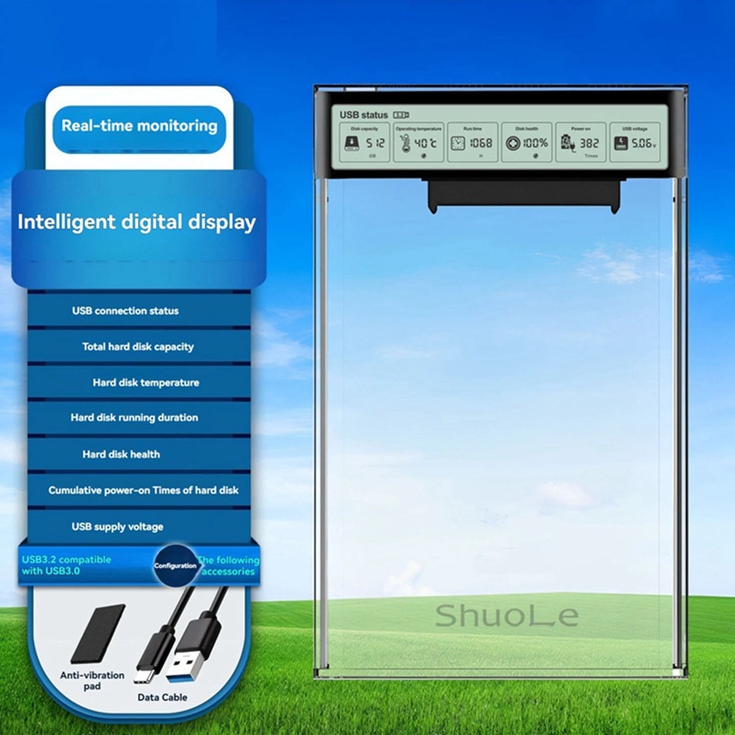 HDD Case for Shuole