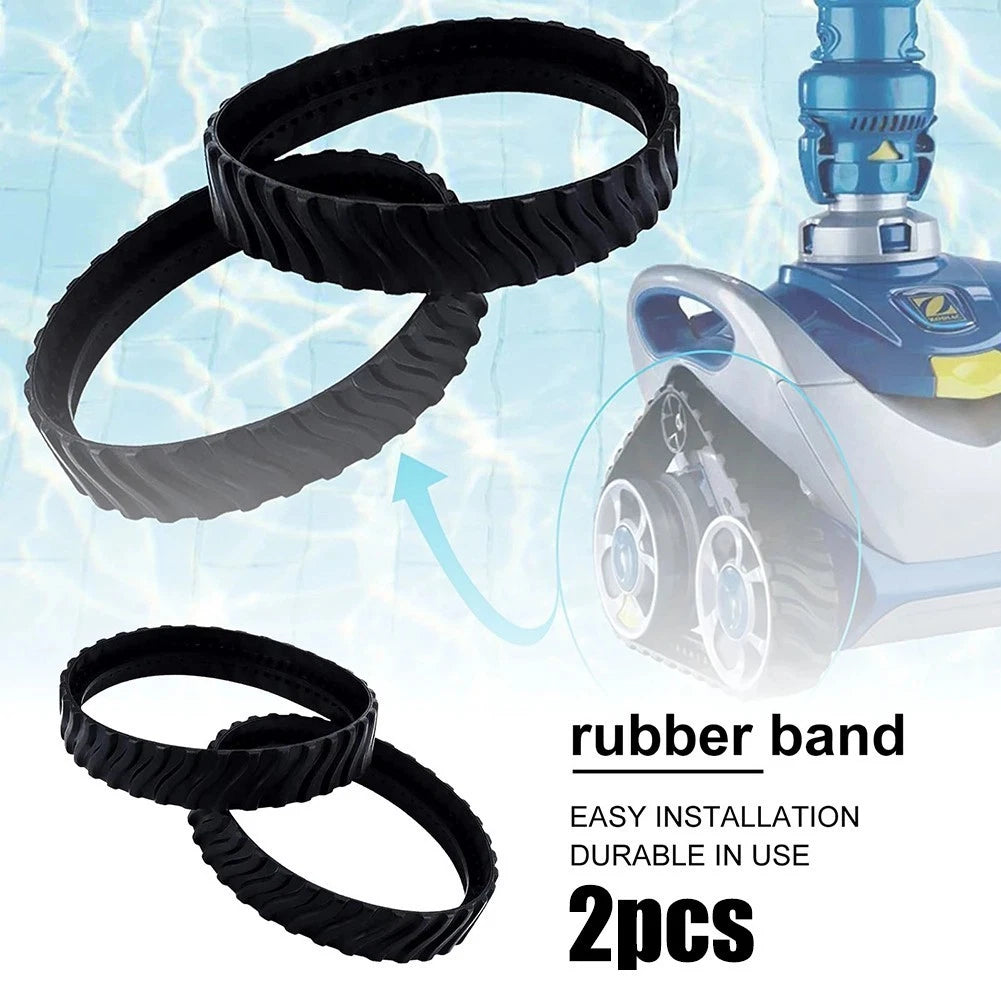 2X Rubber Tire for Zodiac MX8 MX6 Pool Cleaner