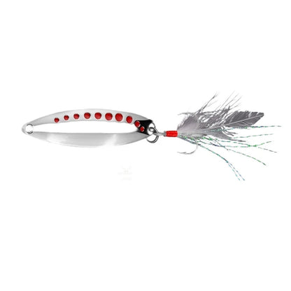 Metal Vib Leech Spinner Spoon Bait for Predatory Fish (5g, 7.5g, 10g, 15g)