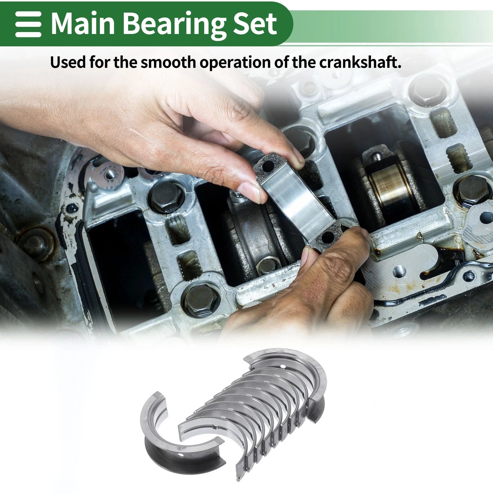 Engine Main Bearing Set Replacement for Chevrolet Cruze (2011–2016)