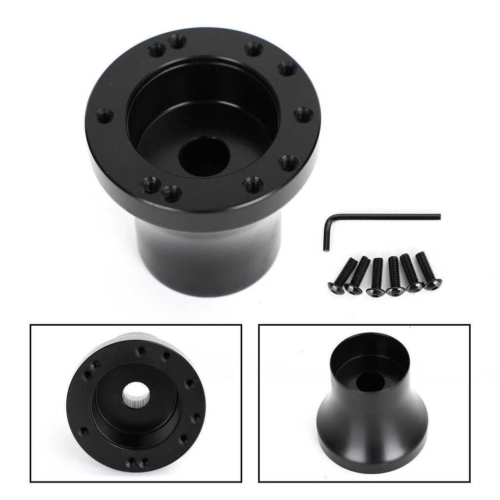 Aluminum Steering Wheel Adapter Hub for Club Car DS (1984–Present) Black