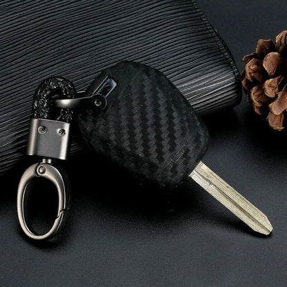 Remote Cover Car Key Bag for Universal Use (1 PCS) Carbon Fiber