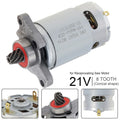 DC Motor with Conical Gear 8 Teeth for Power Tools