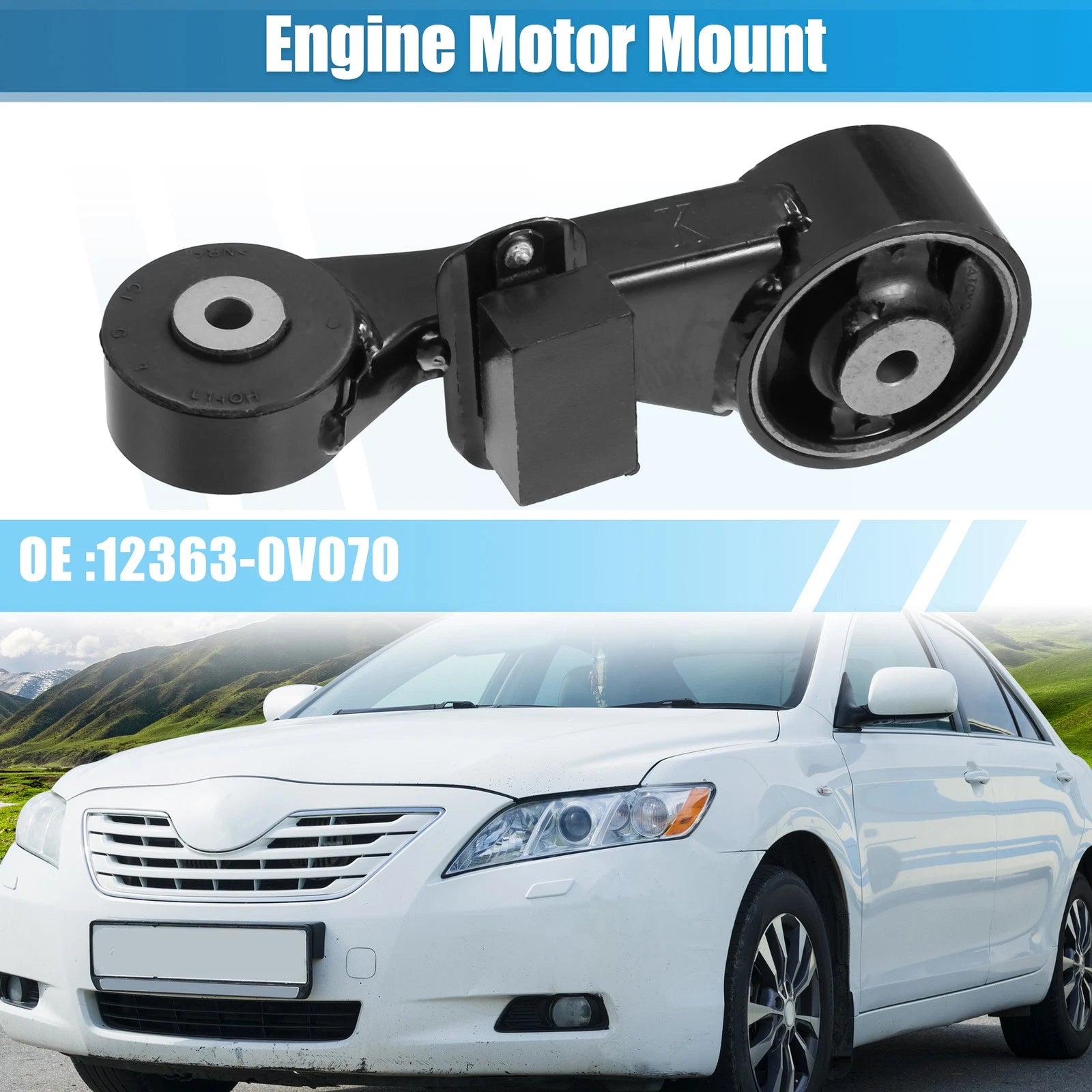 Front Right Engine Motor Mount Replacement for Toyota Camry (2009–2017)