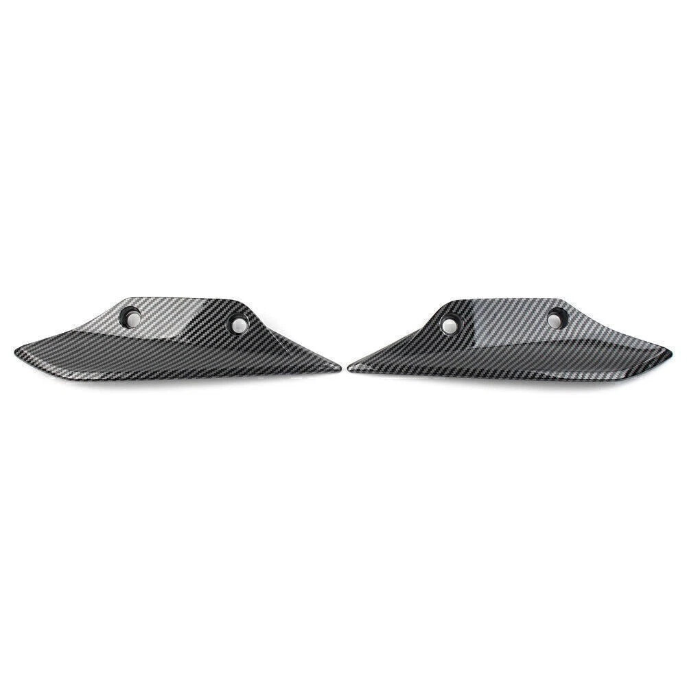 Carbon Fiber Look Front Side Spoiler Winglets for BMW S1000RR (2009–2014)