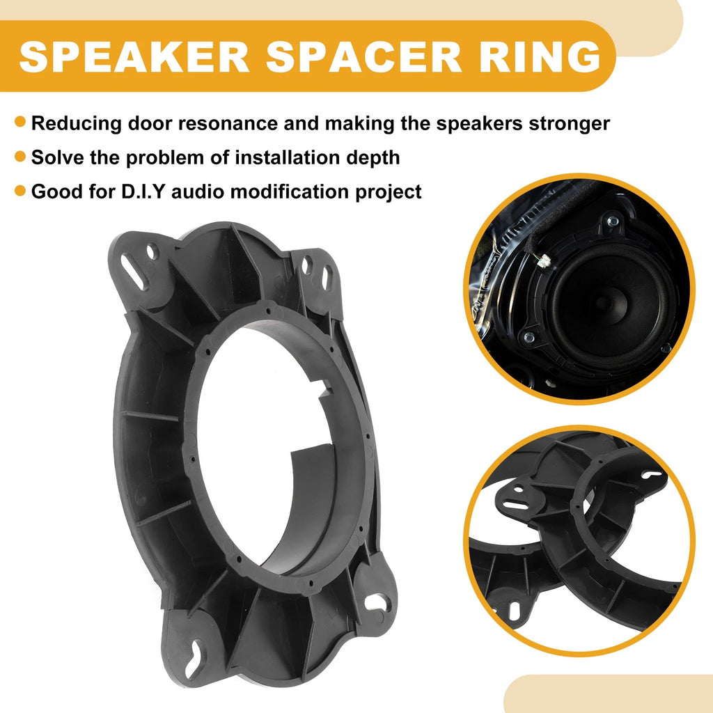 Tweeter Speaker Spacer Ring Adapter for Toyota Camry (2006–2017) 2 Set
