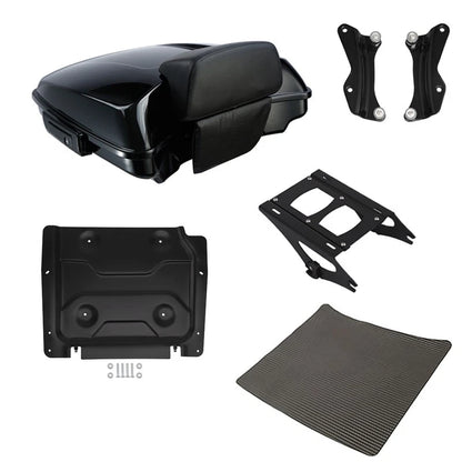 Trunk Backrest Rack Docking Plate for Harley Street Glide (2014–2026)