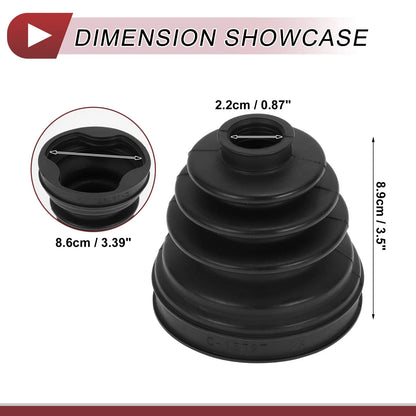 Inner CV Joint Boot Kit with Clamps for BMW X1 (2016–2023) No.31608618545