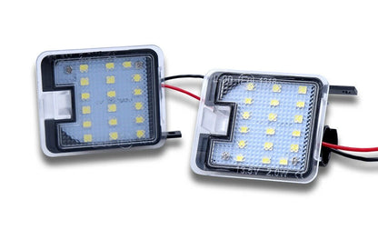 2X LED Side Mirror Puddle Lights for Ford C-Max Mondeo Kuga Escape Focus (A)