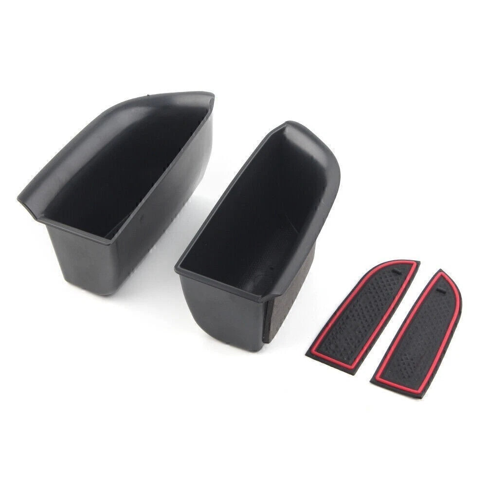 Pair Front Door Handle Armrest Storage Box for Toyota Highlander (2015–2019)