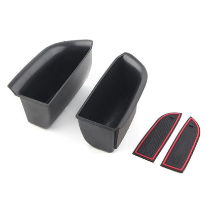 Pair Front Door Handle Armrest Storage Box for Toyota Highlander (2015–2019)