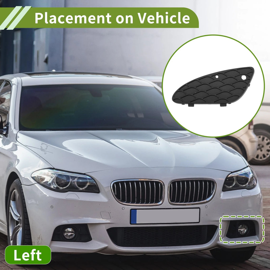 Car Front Left Fog Light Grill Replacement for Mercedes-Benz E350 (2006–2009)