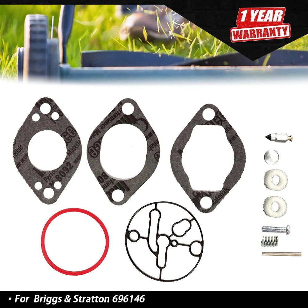 Carburetor Overhaul Kit for Briggs & Stratton 696146 (Engine)