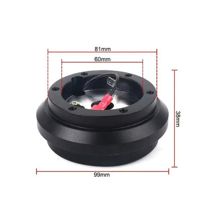 Aftermarket Quick Release Installation Steering Hub Adapter Lightweight 397g