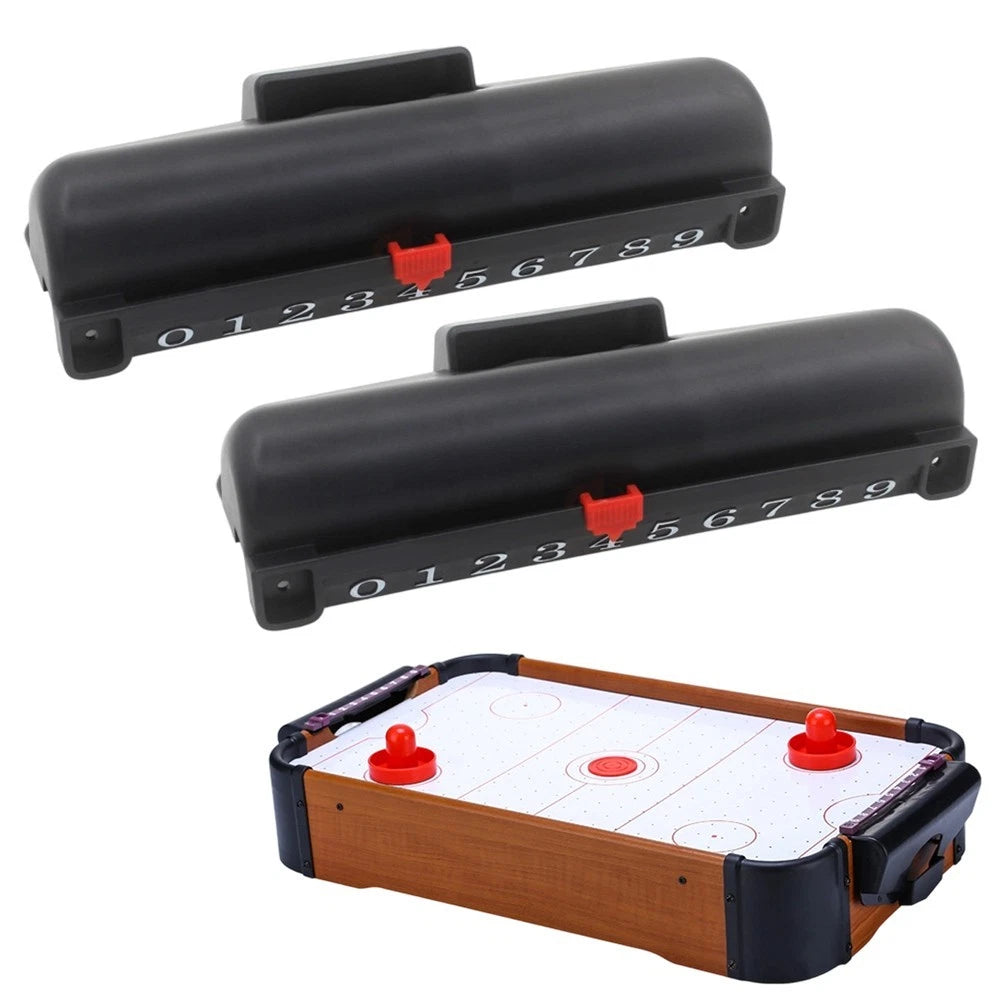 2X Air Hockey Table Scorekeeping Units with Puck Box for Easy Installation