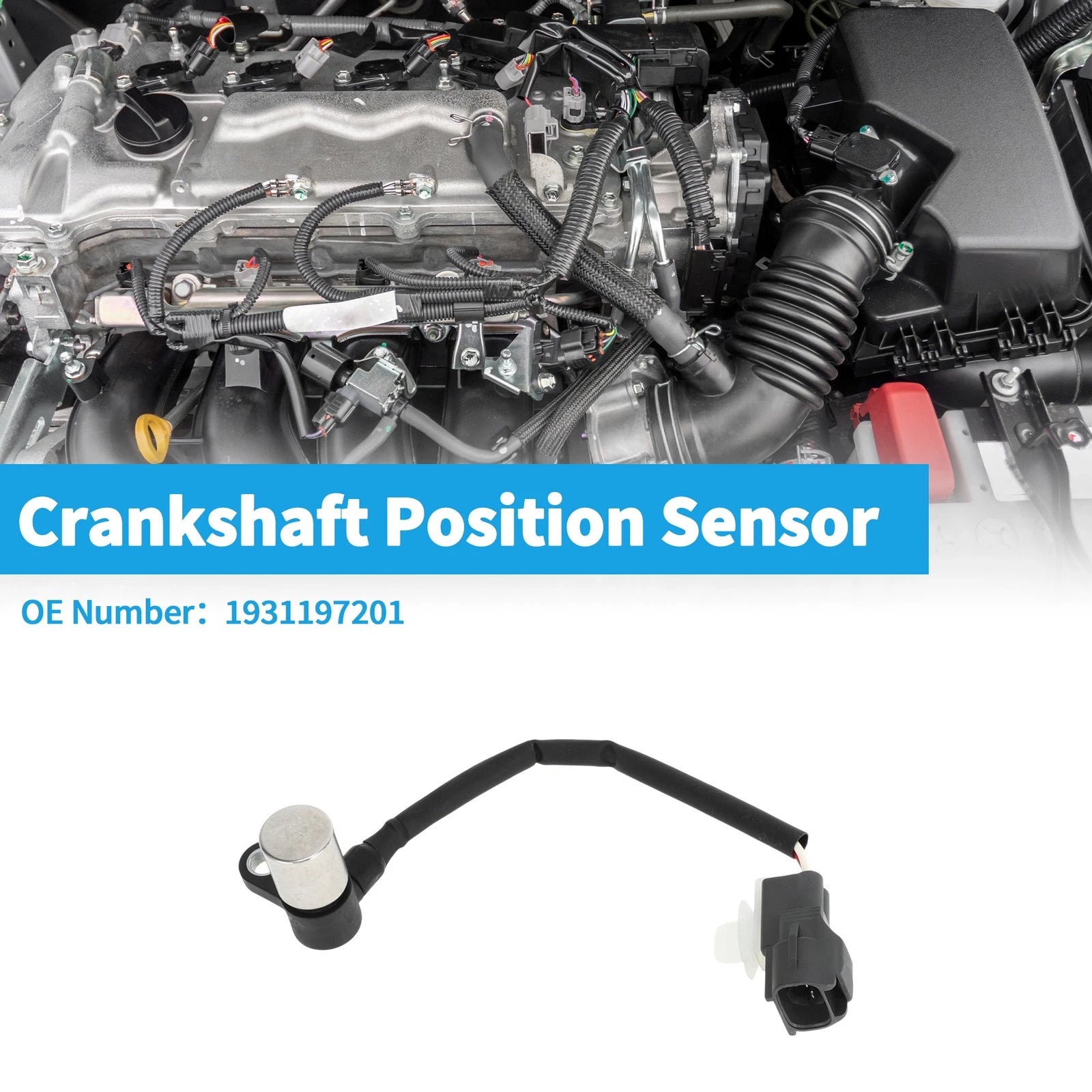 Crankshaft Position Sensor Replacement for Mitsubishi Suzuki (2005–2015)