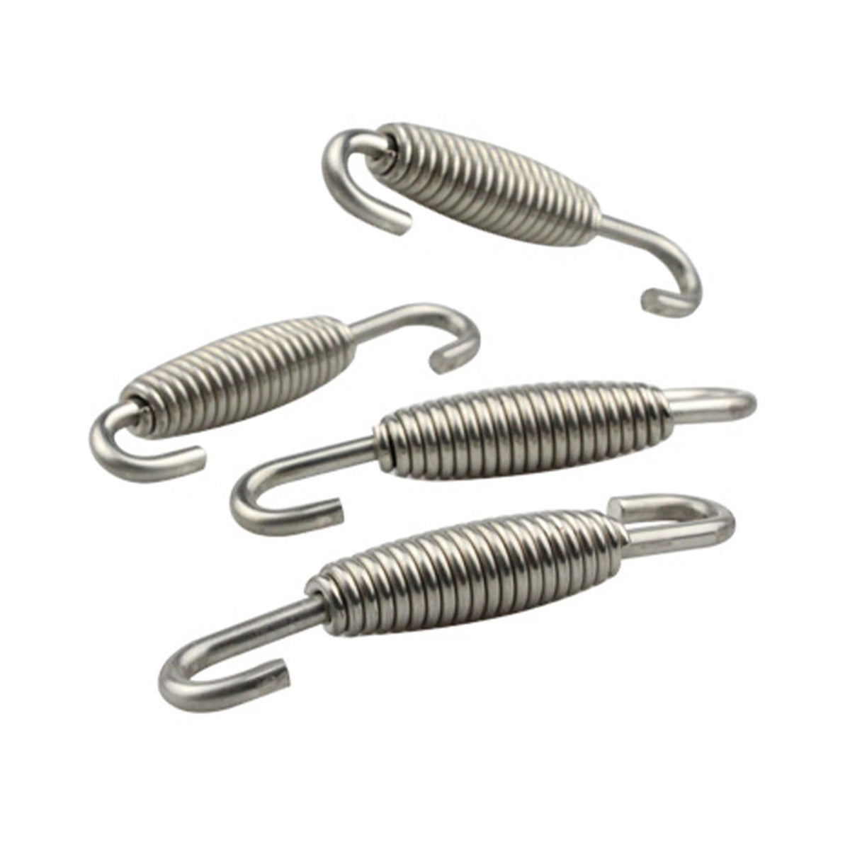 Set of 4 Exhaust Spring Pipe Muffler Springs for Motorcycle (55mm)