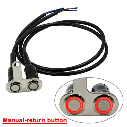 LED Switch Handlebar Adjustable Mount Waterproof for Universal Left (2010–2023)