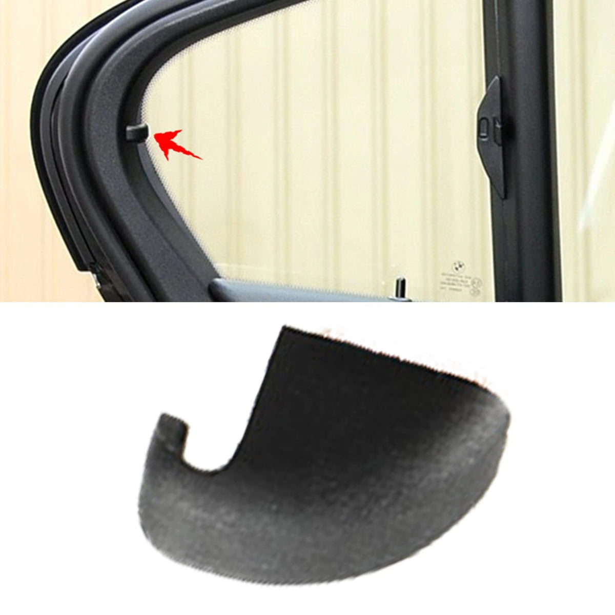 Fixed Sun Blind Hook for BMW M3 E60 E61 F30 F31 F35 (2007–2019)