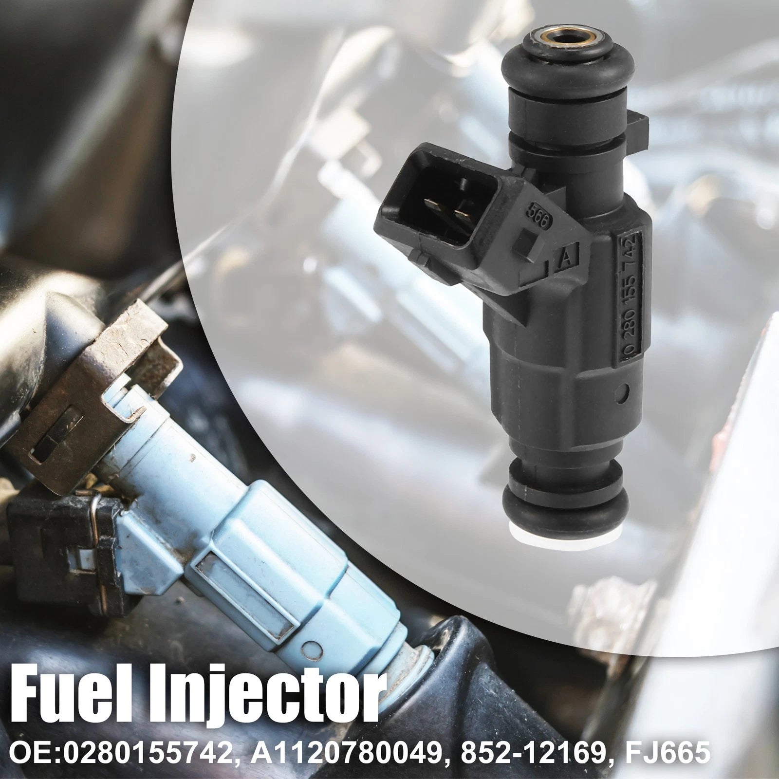 Fuel Injector Replacement for Mercedes C280 CLK320 E320 ML320 (1998–2000)