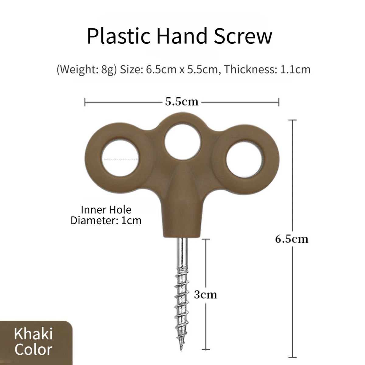 3-Prong Stainless Steel Glow Tent Stakes for Quick Setup and Stability
