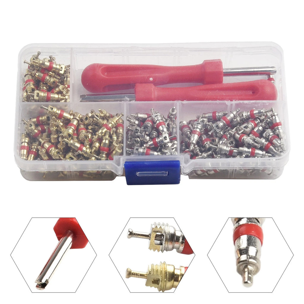 AC Valve Core Tool Kit for Universal Vehicles (242PCS)