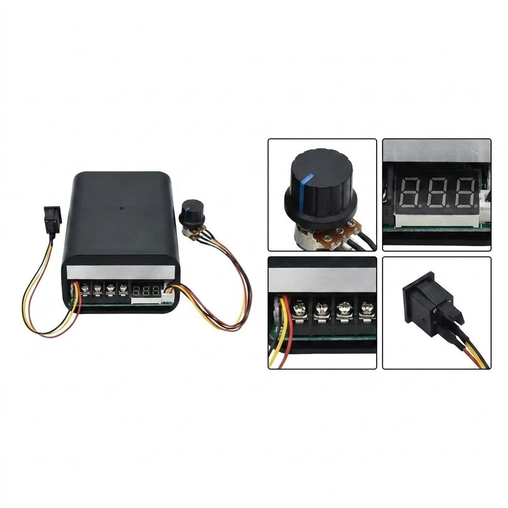 PWM Motor Controller for DC Brushed Motors 10V to 55V 60A Max Current