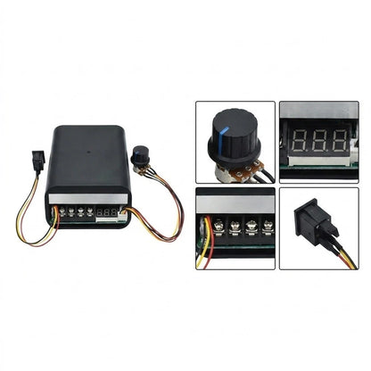 PWM Motor Controller for DC Brushed Motors 10V to 55V 60A Max Current