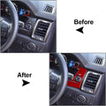 Rearview Mirror Control Panel Cover Trim Strip for Ford Ranger (2015–2023)
