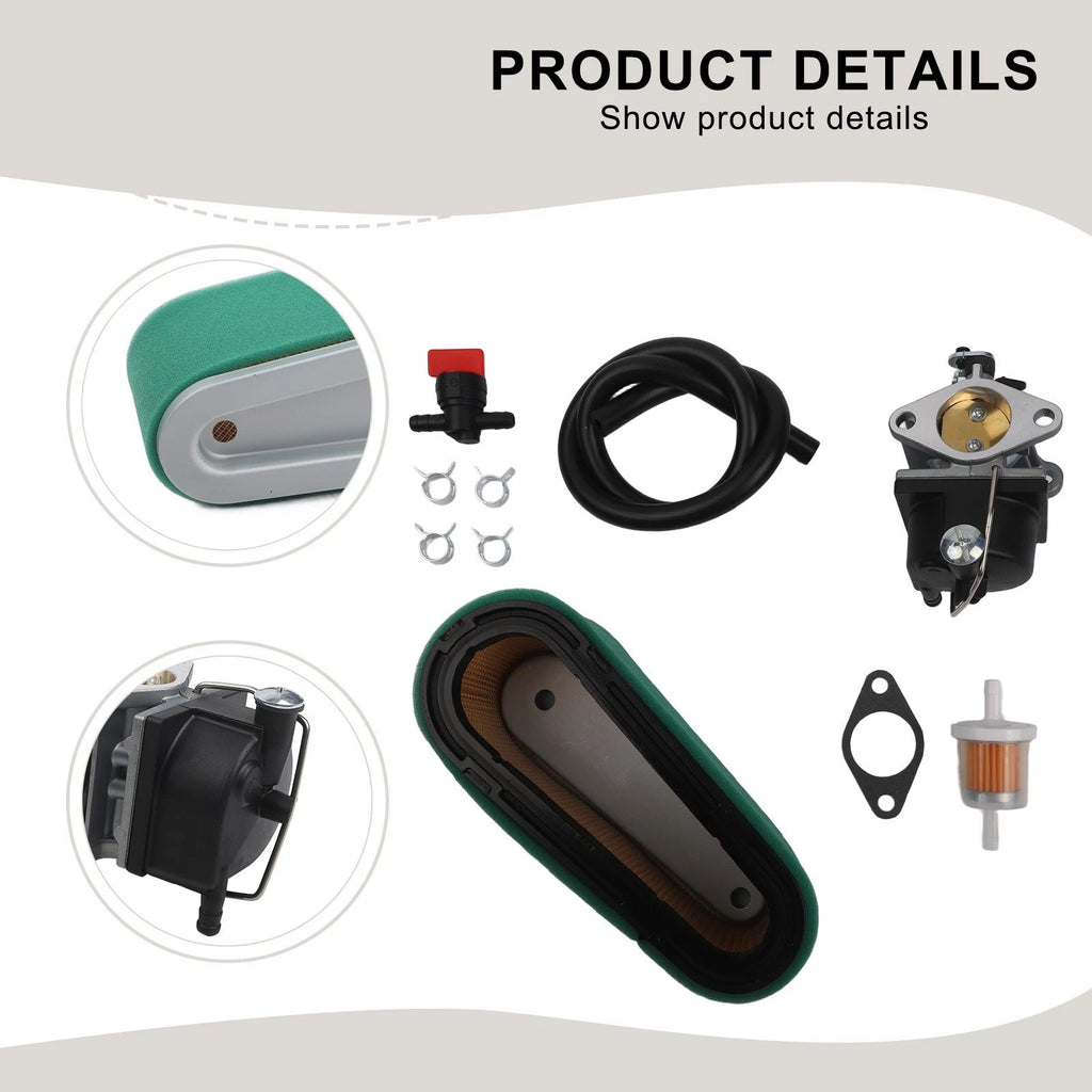 Carburetor Kit with Air Filter for