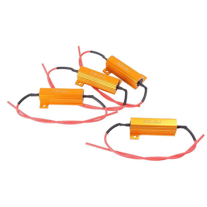 50W Load Resistor for LED Bulb Error Fix - Fast Hyper Flash Turn Signal