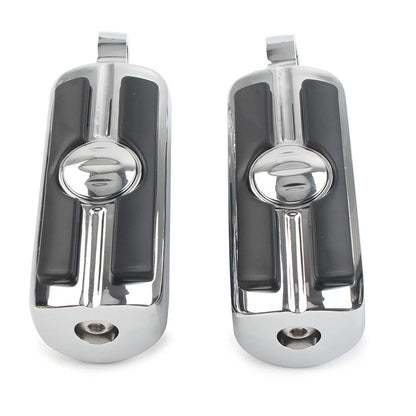 Chrome Footpegs for Harley-Davidson (10 mm, Pair)