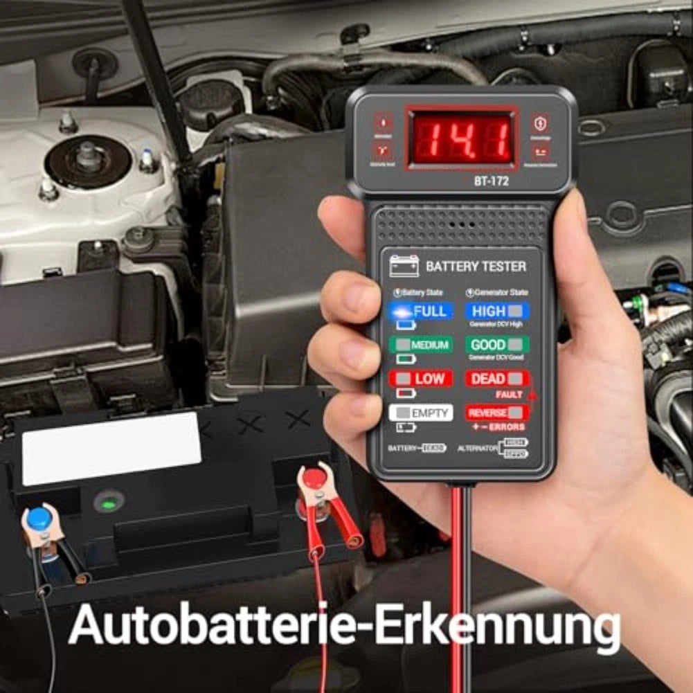 Digital Battery Tester 12 Volt with LCD Display for Vehicle Charging System