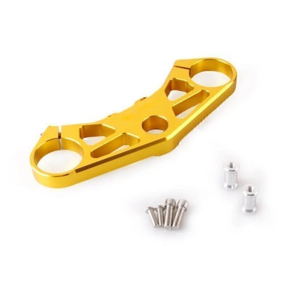 Front Triple Tree End Upper Top Clamp for Suzuki GSXR1000 (2005–2006) Gold CNC