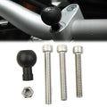 RAM-B-367U Handlebar Clamp Base for RAM Motorcycle (1PC)