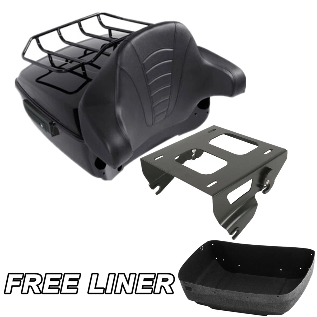 Trunk Pad Mount Rack for Harley Touring Electra Street Glide (2014–2026)