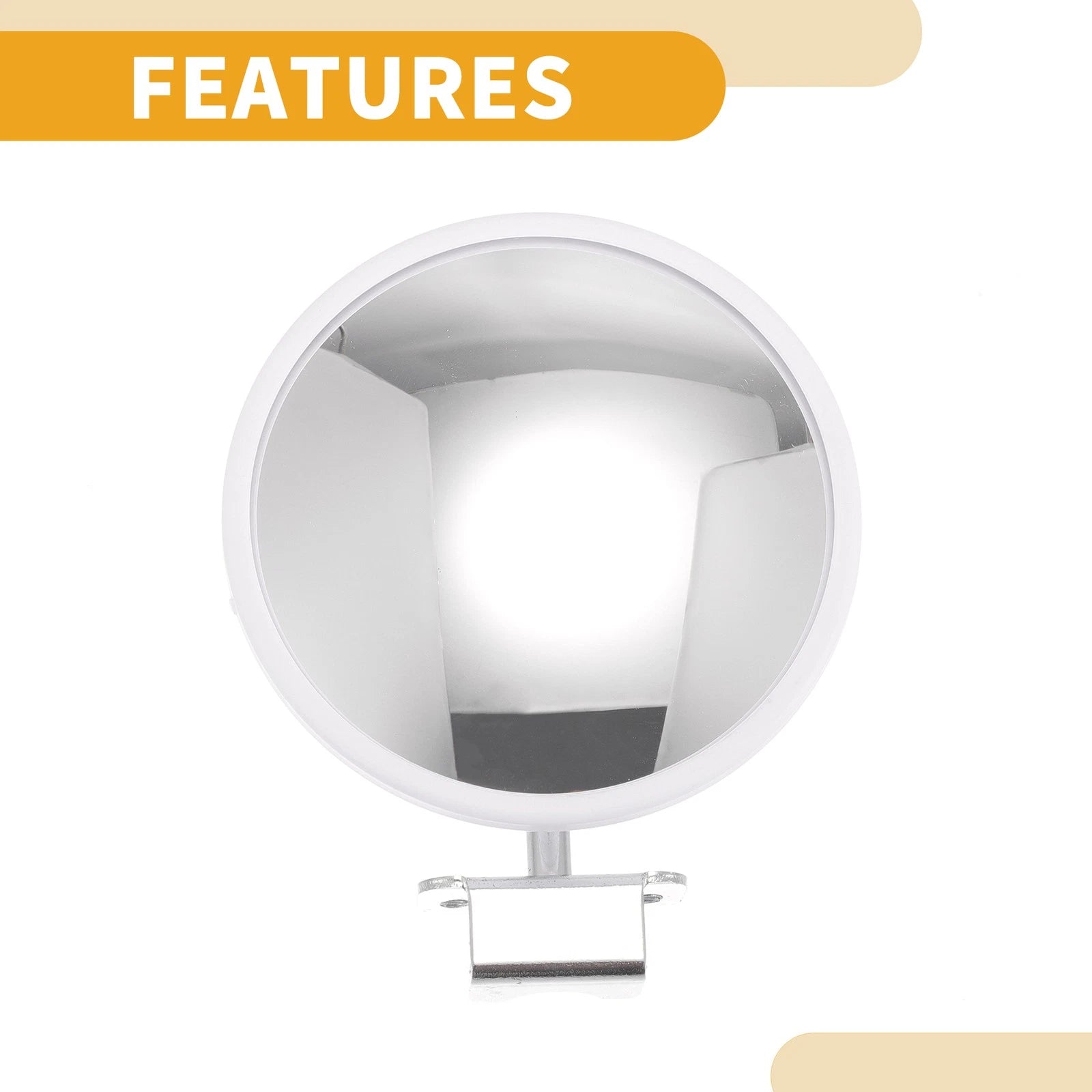 1 Pair Blind Spot Mirrors for Car (360 Degree Rotation, Adjustable)