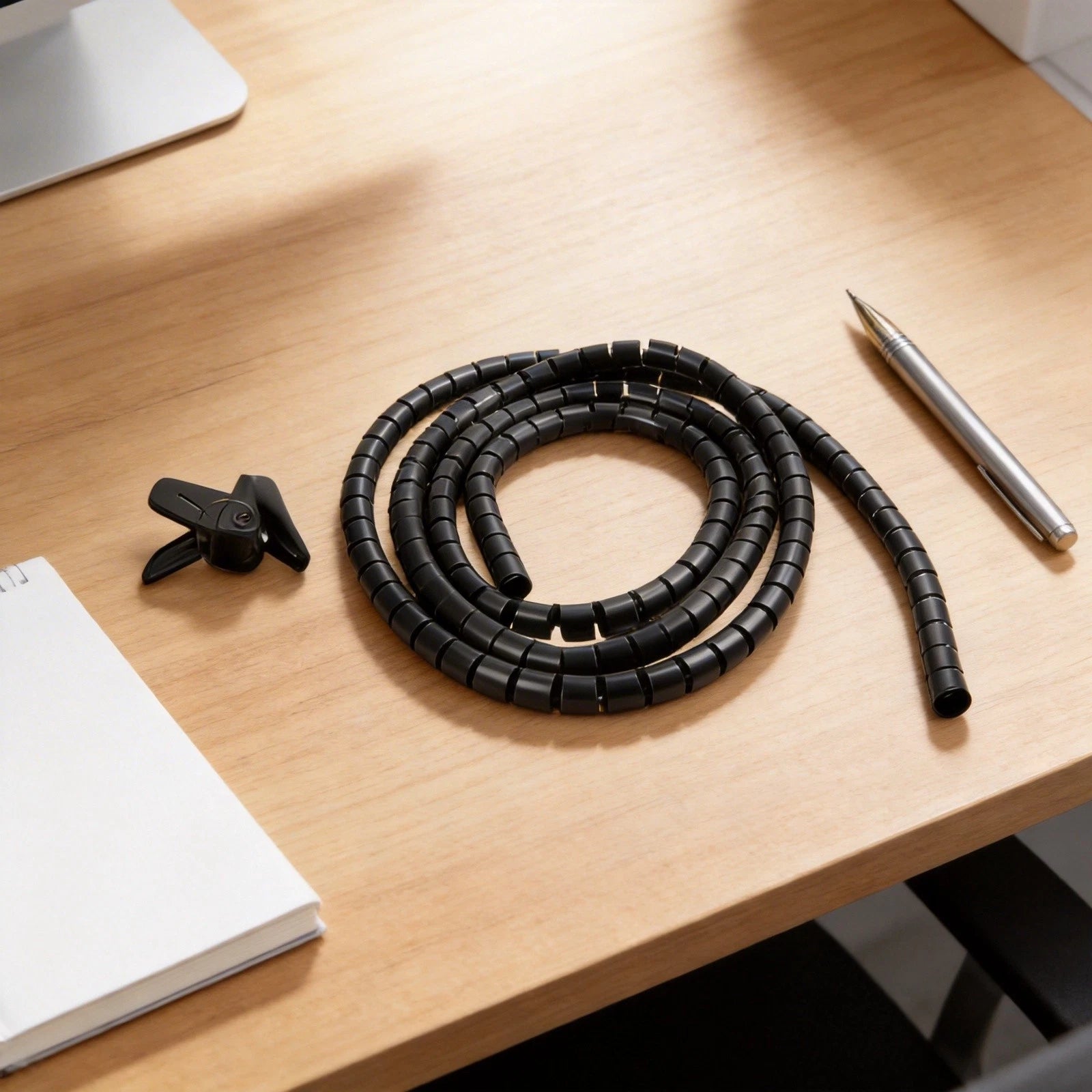 Wire Storage Cover for Universal Applications (Black)