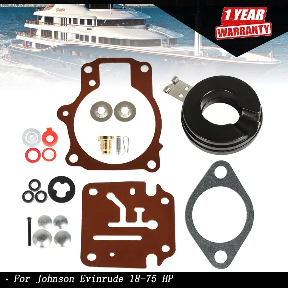 Carburetor Carb Kit for Johnson Evinrude 18-75HP