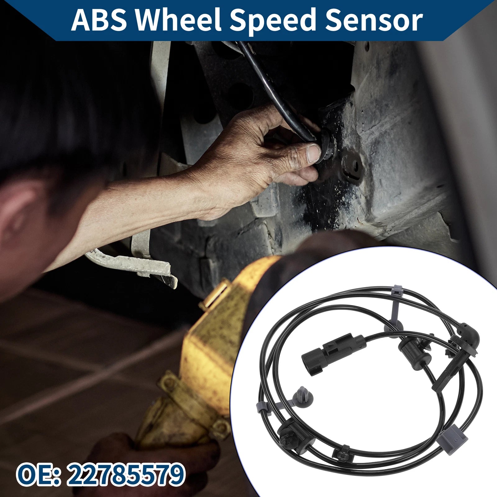 ABS Wheel Speed Sensor No. 22785579 for Buick LaCrosse (2012–2016) Rear Left