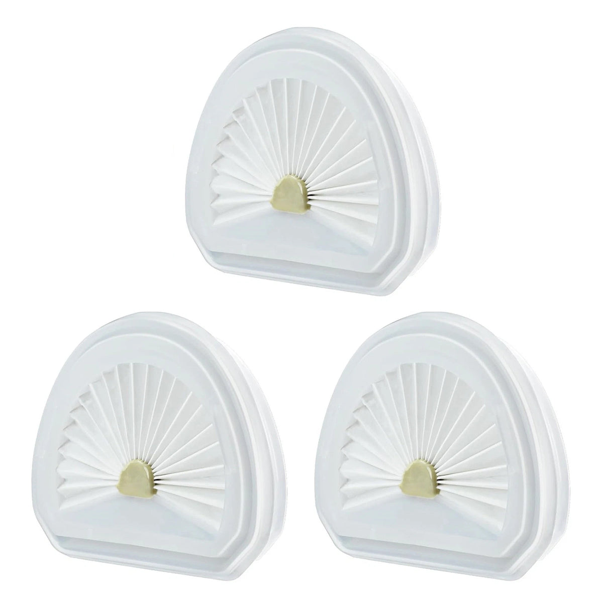 3 Pack Filter for Black + Decker Hand Vac HLVA315J32 HLVA320J26