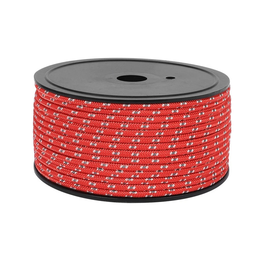 50M Nylon Tent Rope for Camping - Reflective Material