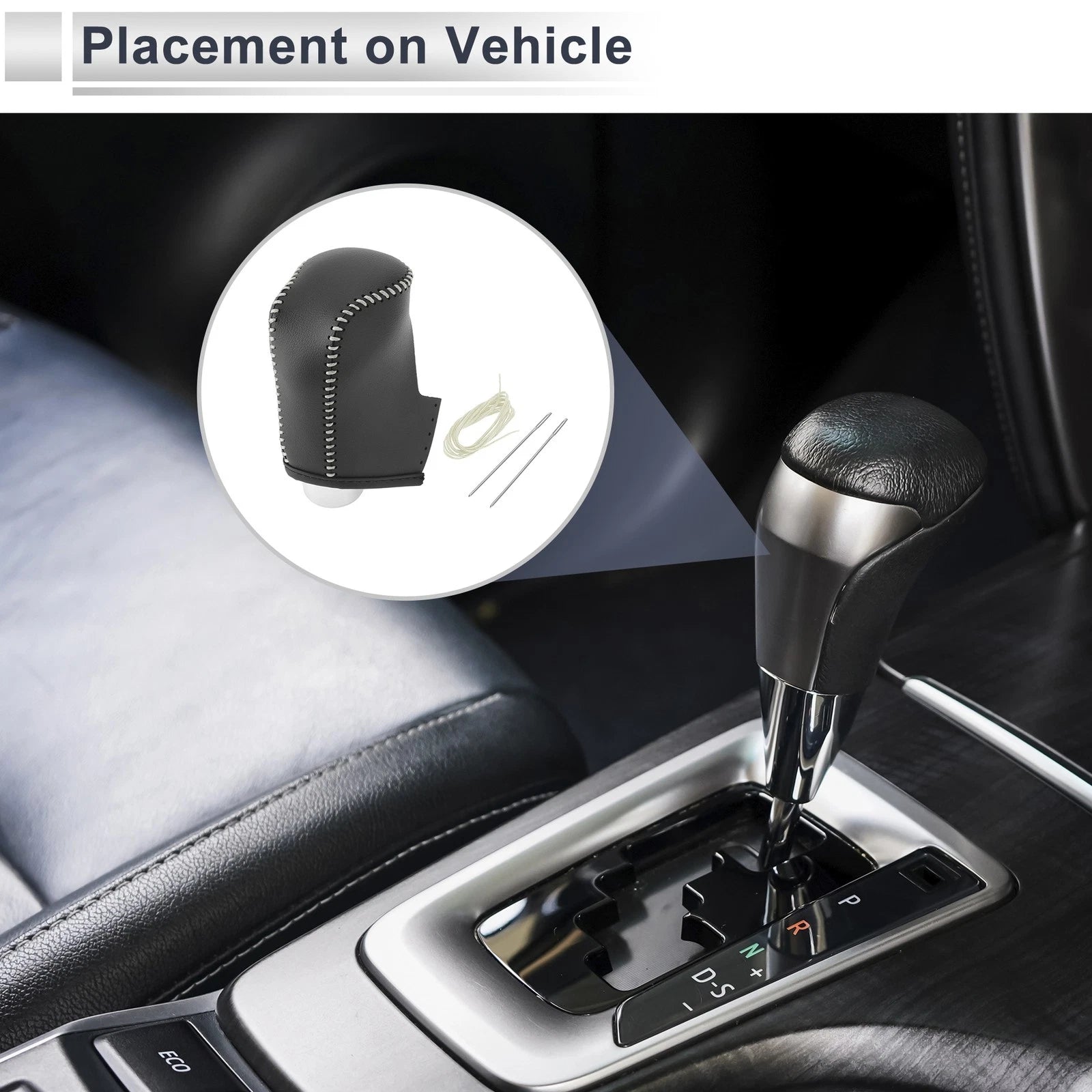 1 Pc Gear Shift Knob Cover Replacement for Mazda CX-30 (2020–2021)