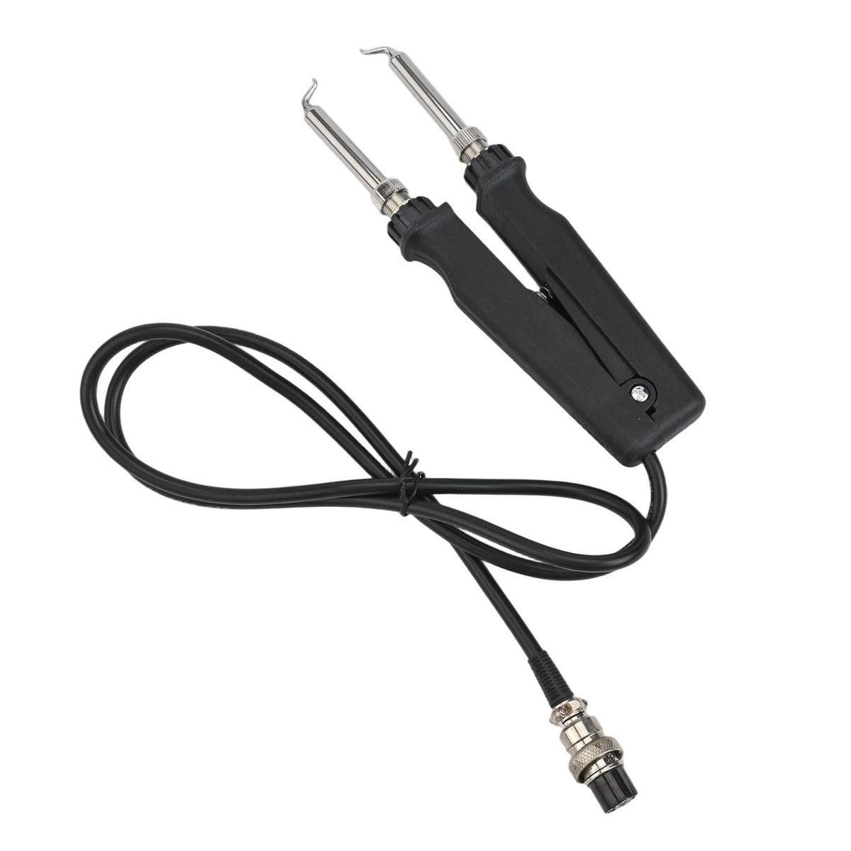 Soldering Iron Double Tweezer Handle Clip for Various Electronic Repairs