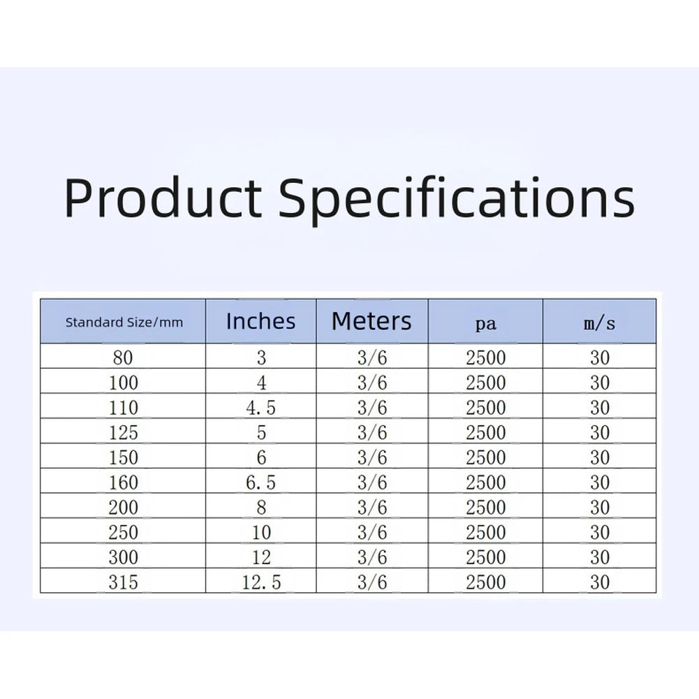 Flexible Industrial Air Duct Hose for Various Applications