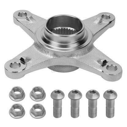 Rear Wheel Axle Collar Sprocket Hub for Yamaha YFZ450 (2004–2013), Raptor 700 (2006–2024)