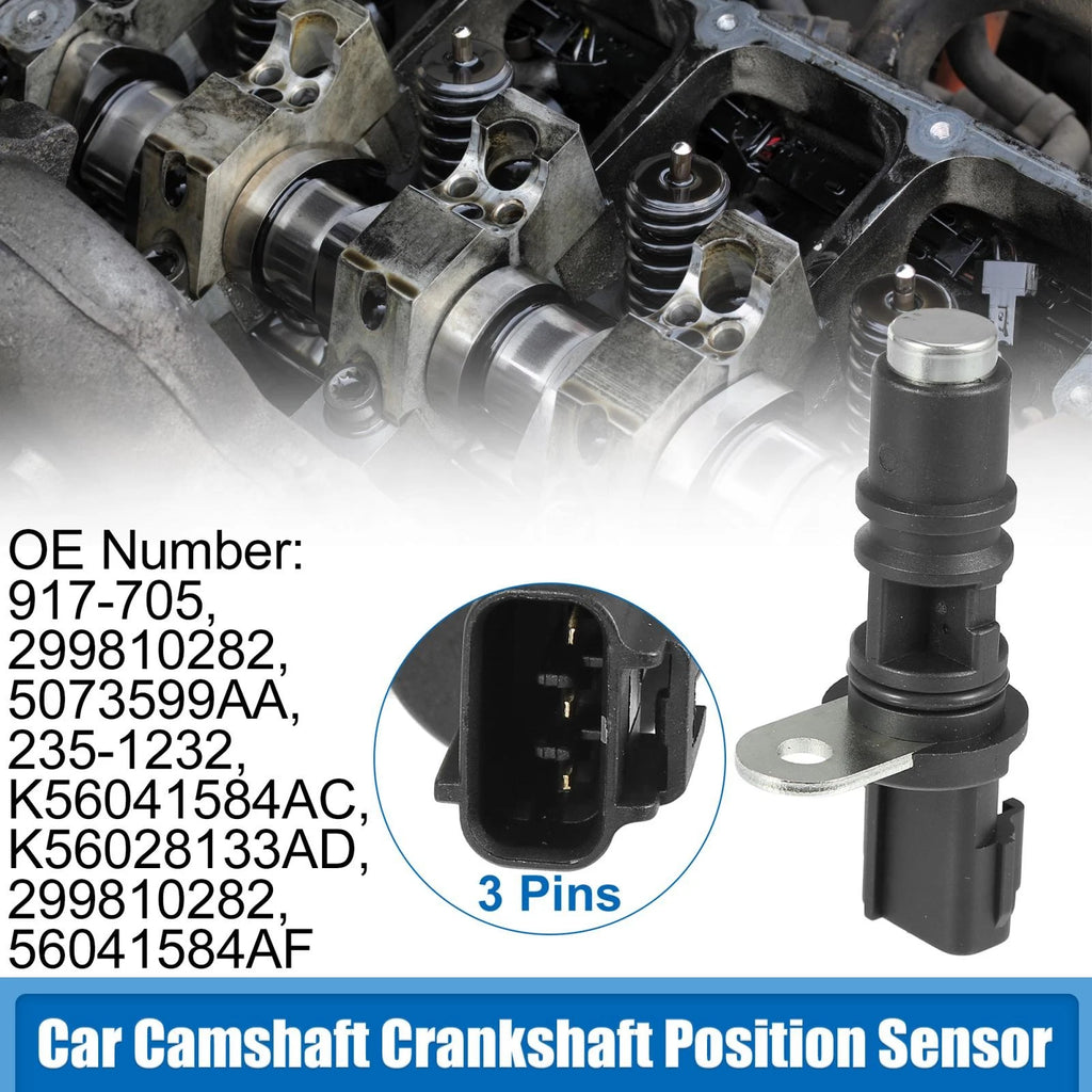 Camshaft Crankshaft Position Sensor Replacement for Dodge Charger (2006–2010)